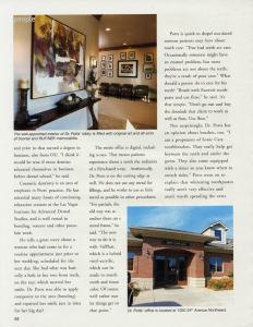 Norman Living Magazine article page 2